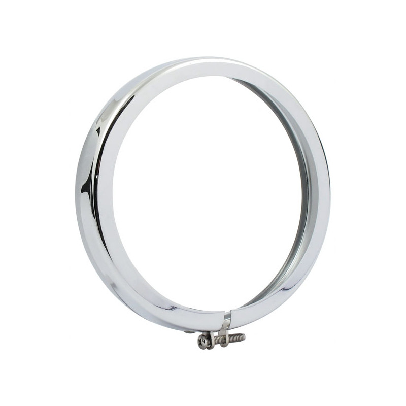 Late style spotlamp trim ring. 4". Chrome 62-84 FL (NU)
