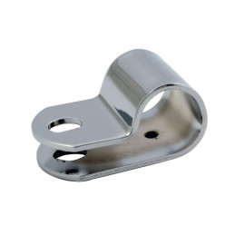 Spotlamp / passing lamp mounting clamp. Chrome 68-E82 FL FLH (NU)