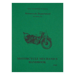 MOTORCYCLE MECHANICS HANDBOOK 41-42 WLA 1941-1942 WLA EXPERIMENTAL XA SHAFT DRIVE MODEL