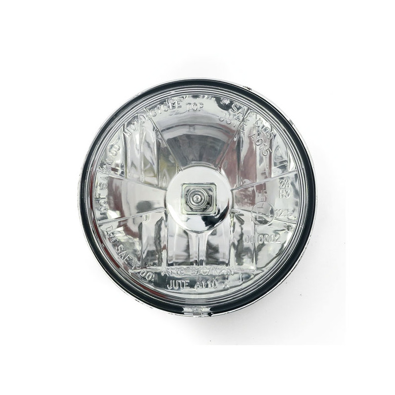 4-1/2-calowa jednostka reflektora. H3. Światło drogowe. Przezroczysta soczewka