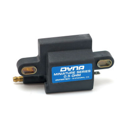 Cewka Dynatek Miniature. Jednotorowa, 12V, 0,5 ohma 99-17 modele Twin Cam w niestandardowych zastosowaniach. (0,5 Ohm do silnikó