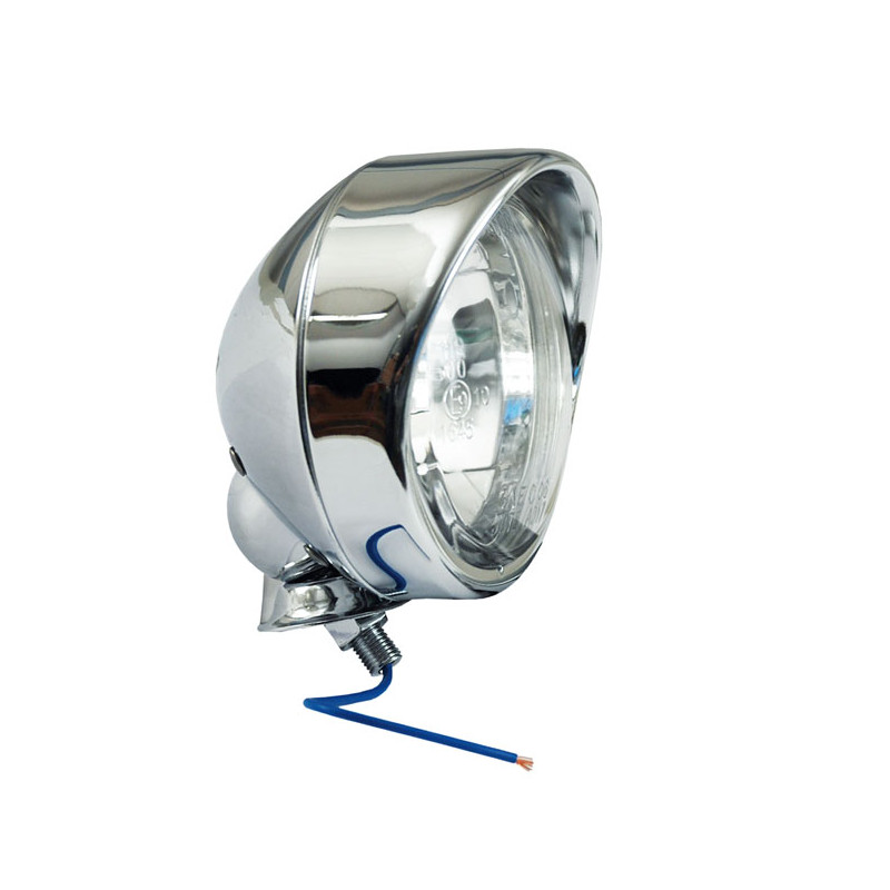 T-Bone spotlamp. 3-1/2". Clear glass lens. With visor Universal