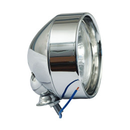 T-Bone spotlamp. 3-1/2" Clear glass lens. Frenched UNIV.