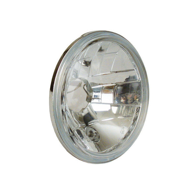 Jednostka reflektora H4. Przezroczysta soczewka. 5-3/4"