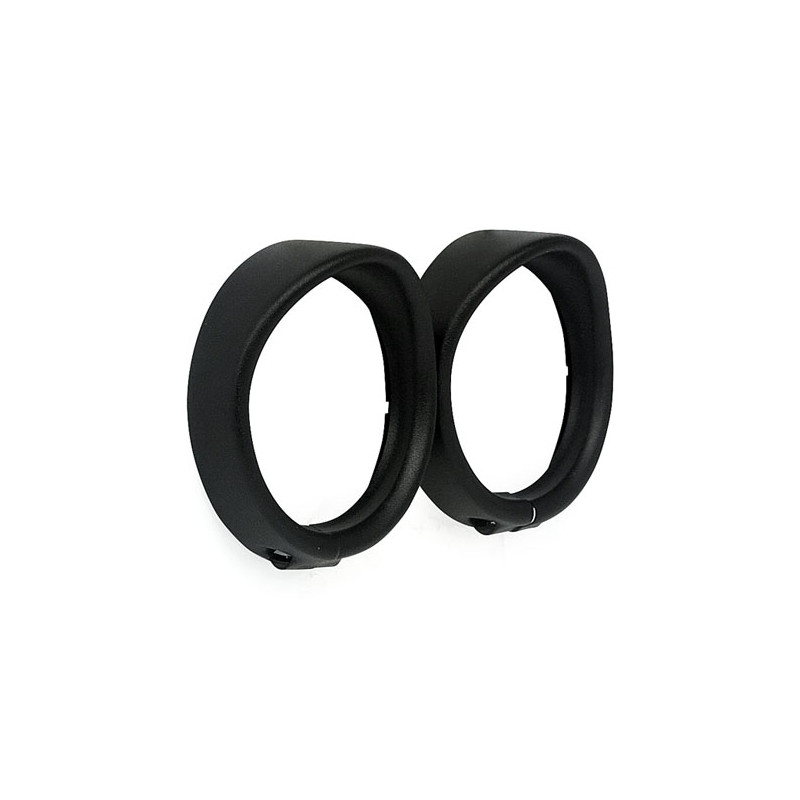 Recessed trim rings with visor. Turn signals. Black wrinkle Front & rear on: 14-22(NU)FLHR 98-19(NU)FLHRC 88-13(NU)Touring (excl