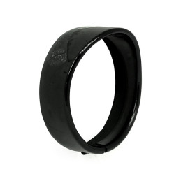 Anillo de embellecedor empotrado con visera para faro