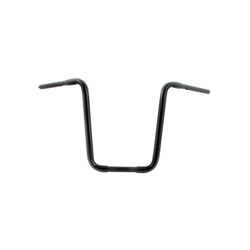 1-1/4" Apehanger narrow body, 17" rise, black 82-23 H-D mech. & e-throttle (excl. 88-11 Springers) with 1" I.D. risers