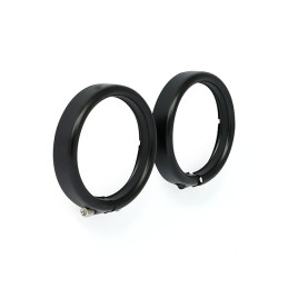 Recessed trim rings. Turn signals. Black Front & rear on: 14-22(NU)FLHR (excl. FLHRXS) 98-19(NU)FLHRC 88-13(NU)Touring (excl. FL