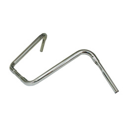 1-1/4" Buffalo Apehangers, 16" high, chrome 82-22 H-D (excl. 08-22 e-throttle & 88-11 Springers) with 1" I.D. risers (NU)