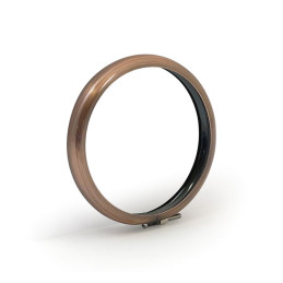 Anillo de acabado para faro de 4" chapado en cobre