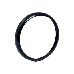 Headlamp trim ring. 5-3/4". Gloss black 