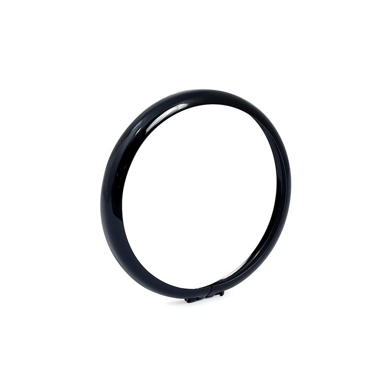 Headlamp trim ring. 5-3/4". Gloss black 