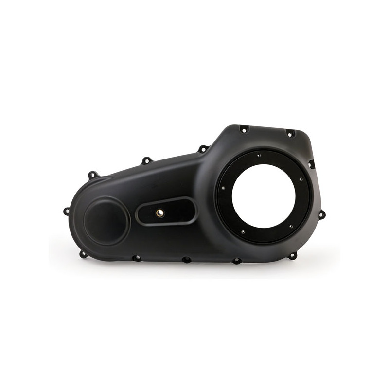 Outer Primary Cover black 06-17 Dyna (with mid-controls) (NU)