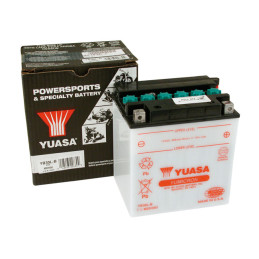 Yuasa, Yumicron 12V lead-acid battery YB30L-B. 30Ah 97-24 FLT/Touring 09-24 Trikes