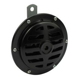 Large Springer style horn. 12-Volt. Black 