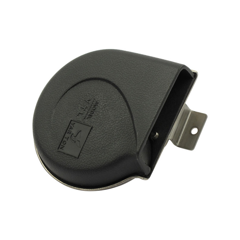 Marine horn, with ABS Snail Shell cover. Black 