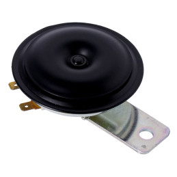 Dostosowany Mini-Klakson, 80mm. 110 dB. Czarny UNIWERSALNY