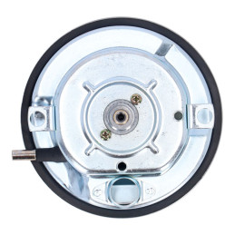 FL speedometer, 68-72 face, black/silver. 2:1 MPH 