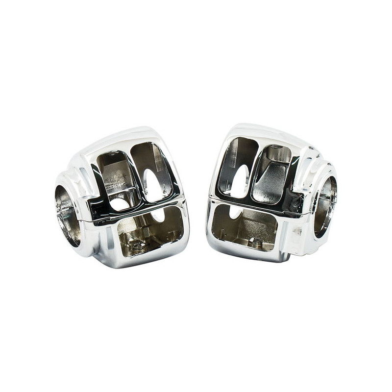 SWITCH HOUSING SET 08-13 TOURING (MODELS WITHOUT RADIO & CRUISE CONTROL)(NU)