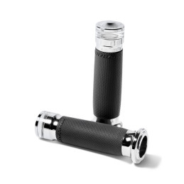 Chromowane uchwyty do kierunkowskazów PM, Contour Vision LED. 08-23 H-D z e-throttle (z wyłączeniem 2023 FLHXSE 18-23 FLTRXSE Pa