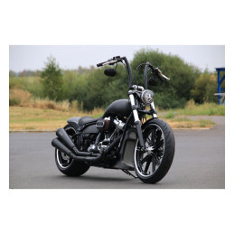 Kodlin, uchwyt do konwersji reflektora M8 Breakout. Czarny Softail: 18-20 (tylko dla modelu i rocznika) FXBR Breakout 107 18-22 