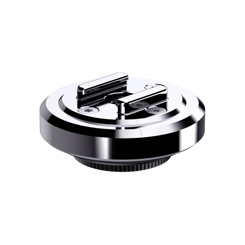 SP ConnectT, anti vibration module. Chrome Compatible with following SP ConnectT mounts: Moto Mount Pro Moto Stem Mount Bar Clam