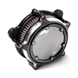 PM, Zestaw filtrów powietrza Vision. Czarny CC 16-17 Softail 2017 FXDLS 08-16 Touring (modele z e-throttle) (tylko dla modelu i 