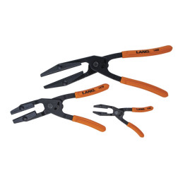 Lang Tools, angled hose pinch-off plier set 
