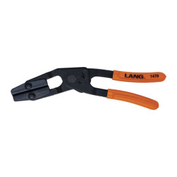 Lang Tools, ohnuté kliešte na zovretie hadíc, stredné