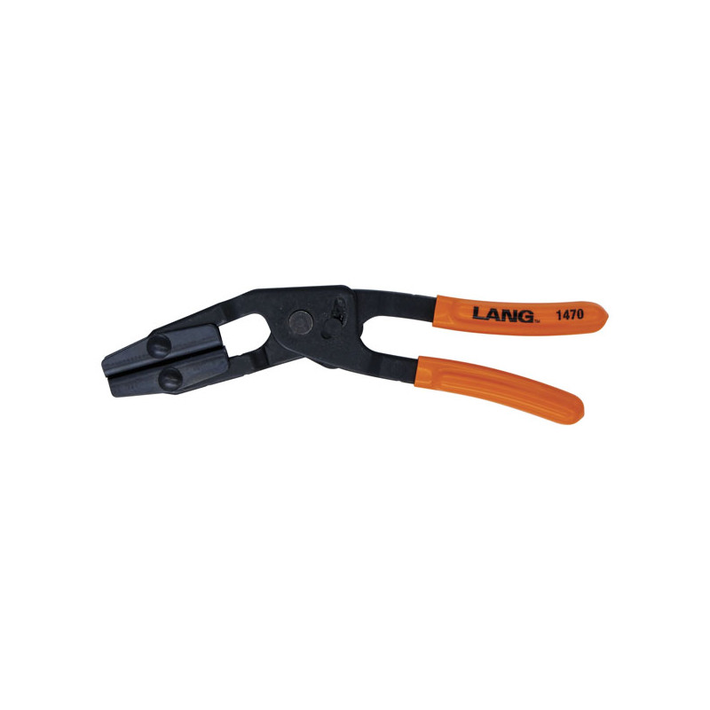 Lang Tools, angled hose pinch-off pliers. Medium 