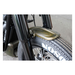 Cult-Werk, FXBB front fender Old School. Matte black M8 Softail: 18-20(NU)FXBB Street Bob 21-23 FXBBS Street Bob 20-23 FXST Stan