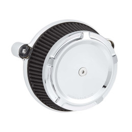 Arlen Ness, Stage 1 Big Sucker air cleaner kit. Bev. chrome 18-23 Softail 17-23 Touring (excl. 2023 FLHXSE FLTRXSE) 17-23 Trikes