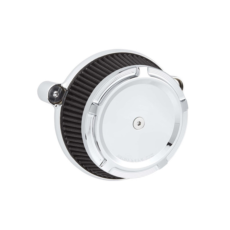 Arlen Ness, zestaw filtrów powietrza Stage 1 Big Sucker. Chromowany 18-23 Softail 17-23 Touring (z wyjątkiem 2023 FLHXSE FLTRXSE