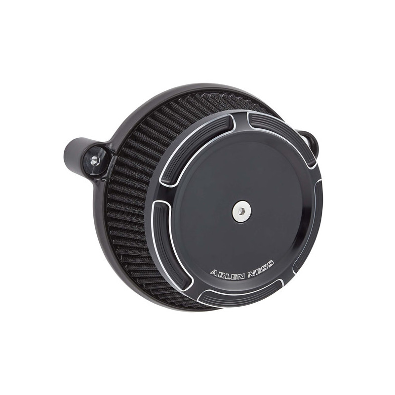 Arlen Ness, zestaw czyszczący powietrza Stage 1 Big Sucker. Czarny matowy 18-23 Softail 17-23 Touring (z wyłączeniem modelu 2023