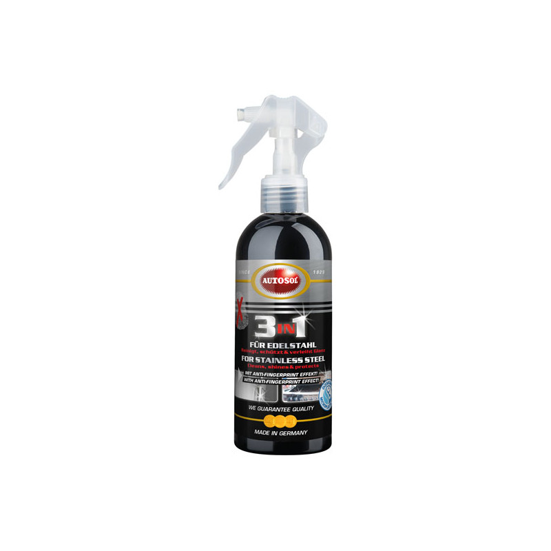 Autosol, 3 in 1 for stainless steel. Bottle 250 ml 