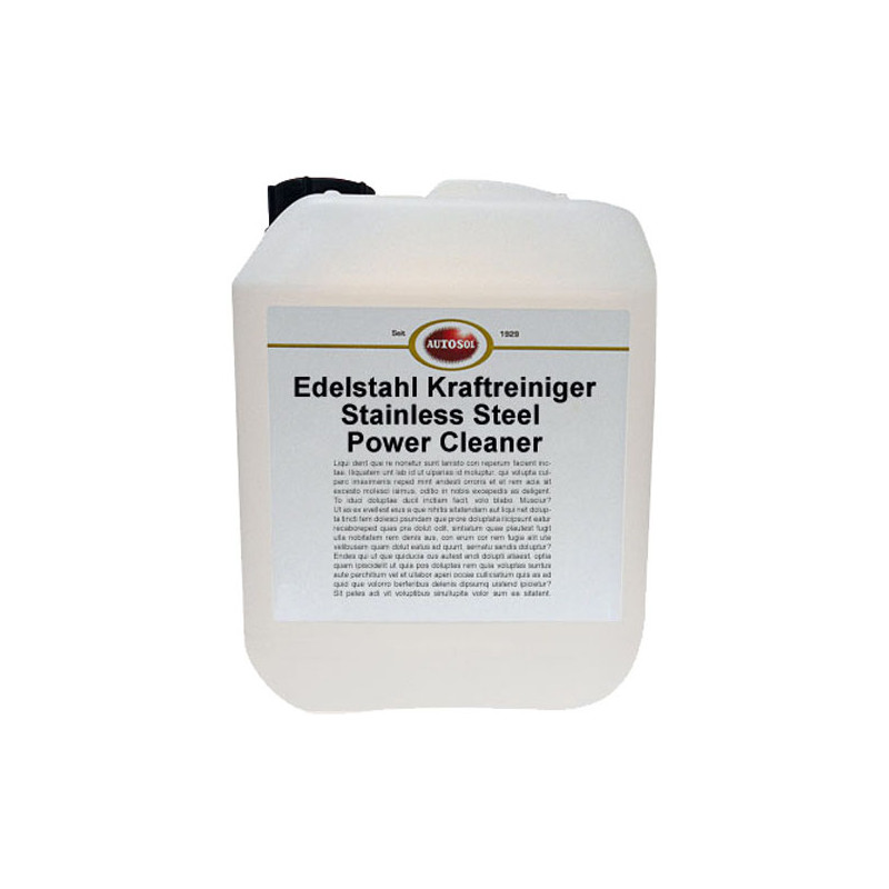 Autosol, Stainless Steel Power Cleaner. Canister 10 liter 