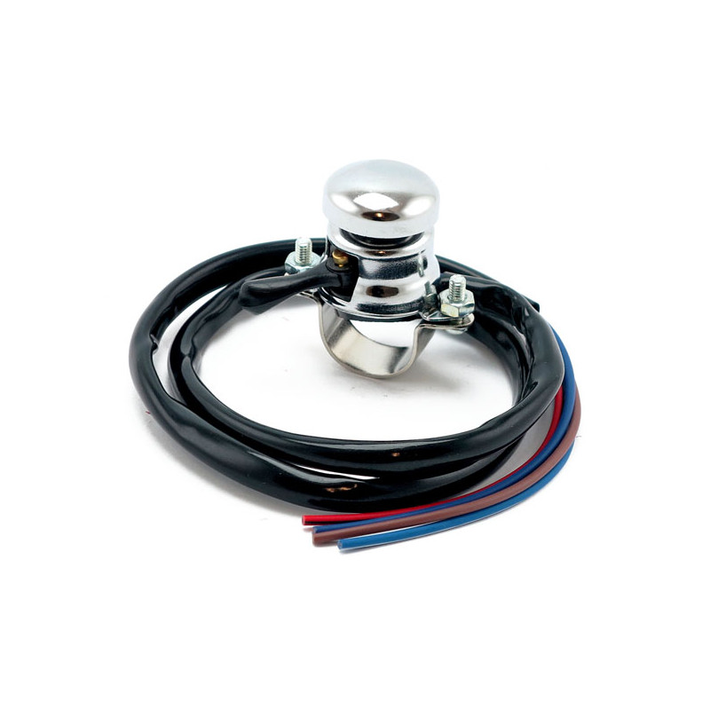 Kierownica Emgo, replika przełącznika sygnału dźwiękowego/świateł Lucas