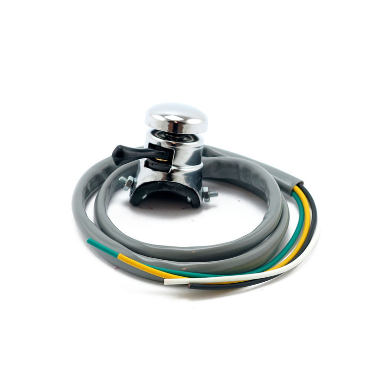 Emgo, Replica Lucas handlebar horn & high/low switch 56-70 various Triumph Custom applications