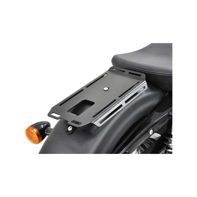 Zieger, XL Sportster luggage rack. Black Most XL Sportster models
