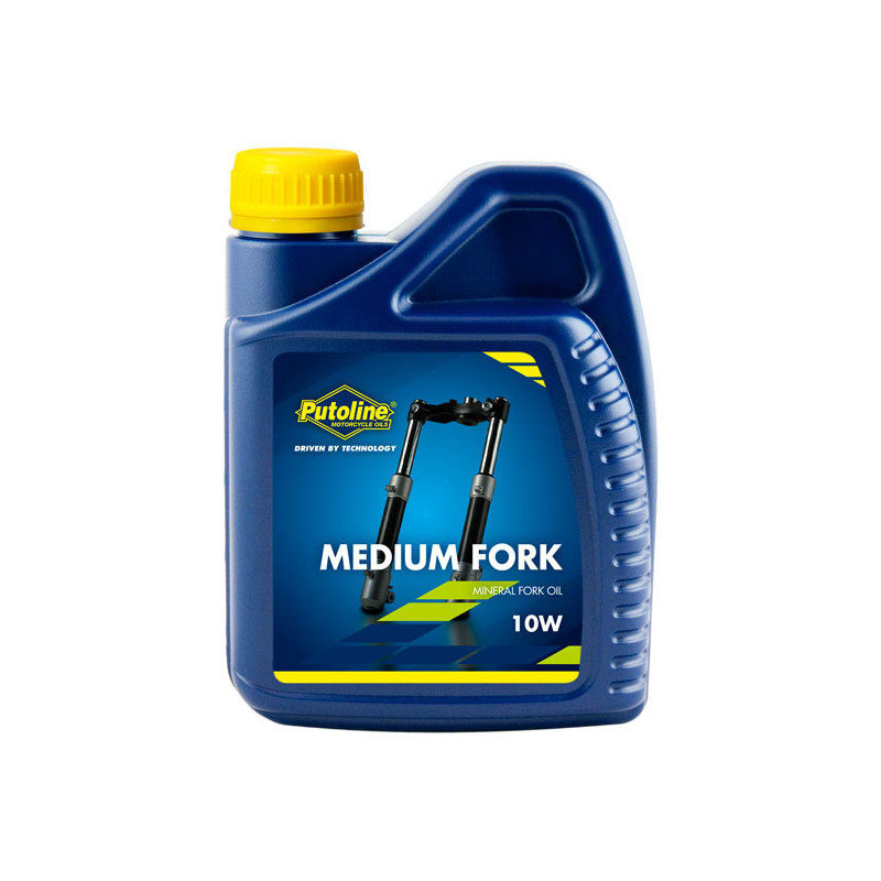 Putoline, średnia olejek do przednich wideł SAE10W. 500ml