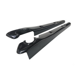 Zestaw osłon mocowań błotnika Sportster. Czarny 04-08 wszystkie XL 09-22 różne XL