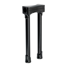 Biltwell Murdock O/S straight risers 12" black 1 1/8" handlebars