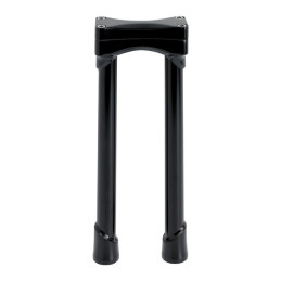 Biltwell Murdock O/S straight risers 12" black 1 1/8" handlebars