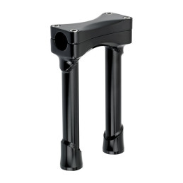 Biltwell Murdock O/S straight risers 8" black 1 1/8" handlebars