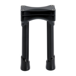 Biltwell Murdock O/S straight risers 8" black 1 1/8" handlebars