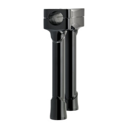 Biltwell Murdock O/S straight risers 8" black 1 1/8" handlebars