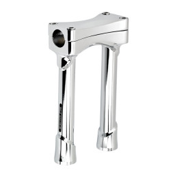 Biltwell Murdock O/S straight risers 8" chrome 1 1/8" handlebars