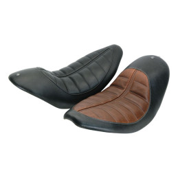 RSD, Enzo solo seat. Black 06-17 Softail with RSD Tracker 200mm rear fender kit (NU)