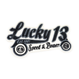 Parche Lucky Speed negro Lucky 13