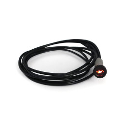 Lampa de semnalizare 3/8" Roșie H-D 91-03
